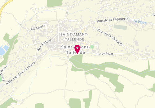 Plan de Evolutifs, 1 Place du Docteur Darteyre, 63450 Saint-Amant-Tallende