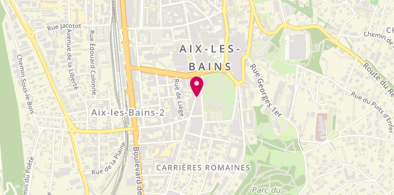 Plan de Studio Avenue, 3 Rue de Chambéry, 73100 Aix-les-Bains