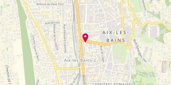 Plan de Jh Coiffure, 31 avenue Charles de Gaulle, 73100 Aix-les-Bains