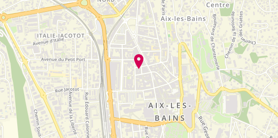 Plan de L'Atelier d'Elo, 7 Rue de la Dent du Chat, 73100 Aix-les-Bains