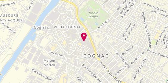 Plan de Corinne Coiffure, 58 Rue d'Angouleme, 16100 Cognac