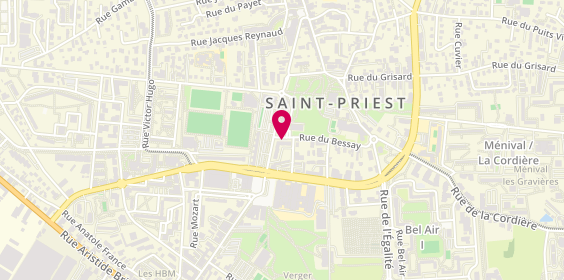 Plan de Salon Marie, 29 Rue du Bessay, 69800 Saint-Priest