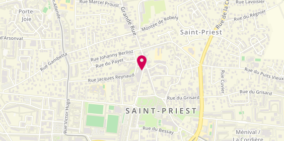 Plan de L'Ere du Temps, 21 Boulevard François Reymond, 69800 Saint-Priest