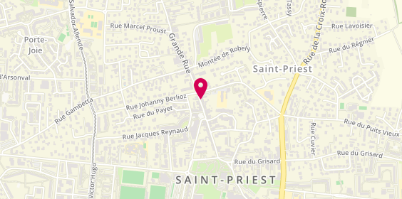 Plan de L'Atelier 32, 32 Grande Rue, 69800 Saint-Priest