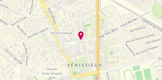 Plan de Comptoir Beauté, 7 Rue Paul Bert, 69200 Vénissieux