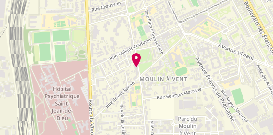 Plan de Magali Coiffure, 62 Rue du Professeur Roux, 69200 Vénissieux