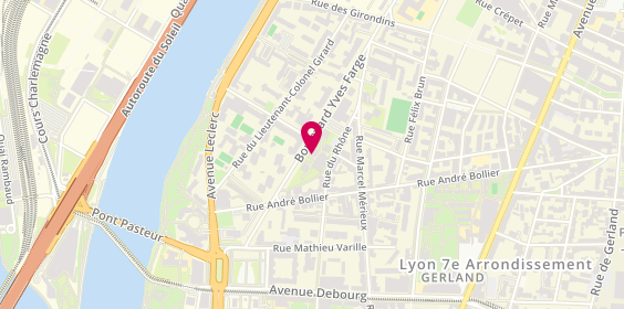 Plan de Marie Creation, 119 Boulevard Yves Farge, 69007 Lyon