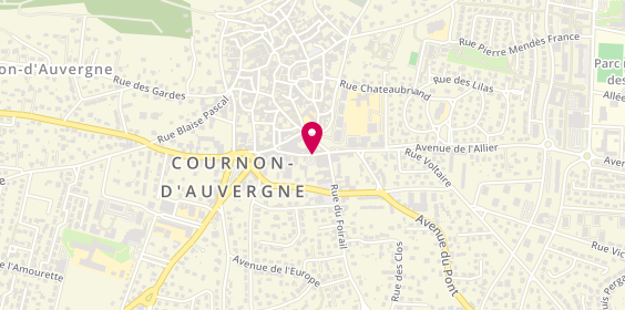 Plan de Flo And Co, 2 Rue du Commerce, 63800 Cournon-d'Auvergne