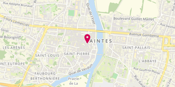 Plan de Haute Nuance, 22 Rue Saint-Michel, 17100 Saintes