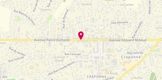 Plan de As Barber, 117 avenue Pierre Dumond, 69290 Craponne