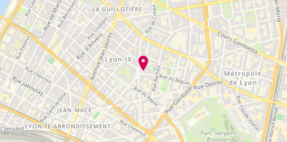 Plan de Salon Instinctif, 45 Rue Claude Boyer, 69007 Lyon