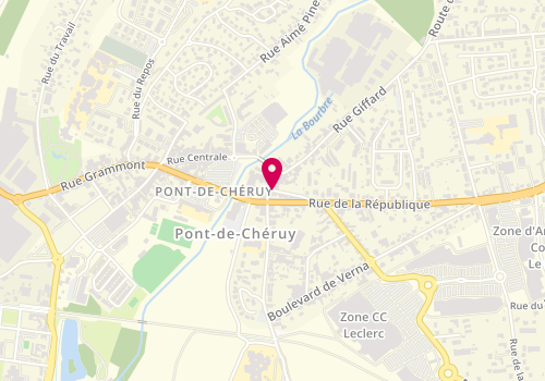 Plan de REMONDAT Lionel, 4 Place Rene Duquaire, 38230 Pont-de-Chéruy