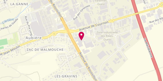 Plan de Simonian Plus, Parking Boulanger
10 Rue des Chazots, 63170 Aubière