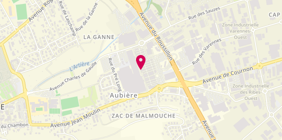 Plan de Duvert Coiffeur Conseil Aubiere CC Pein Sud, Centre Commercial Plein Sud
12 avenue du Roussillon, 63170 Aubière