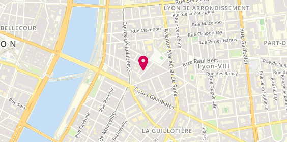 Plan de Alpha Coiffure, 11 Rue Moncey, 69003 Lyon