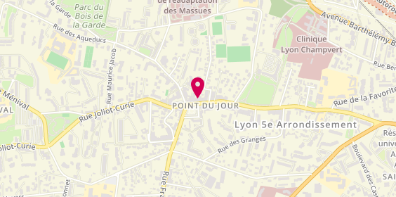 Plan de Salon Quentin MEMIN, 64 avenue du Point du Jour, 69005 Lyon