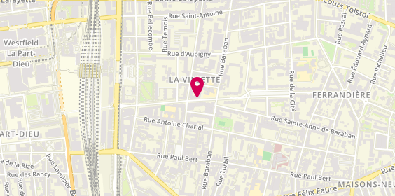 Plan de LASER Coiffure & Esthétique, 29 avenue Georges Pompidou, 69003 Lyon