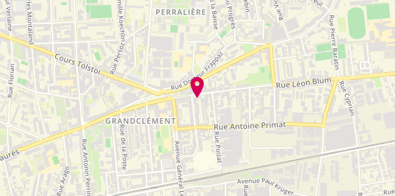Plan de Beauty Center, 16 Rue Léon Blum, 69100 Villeurbanne