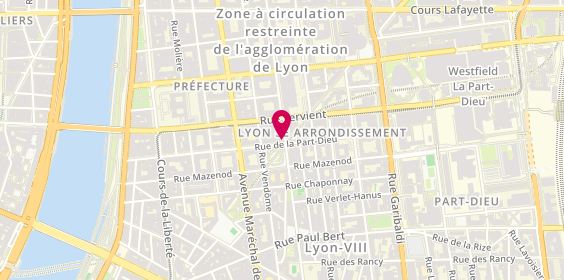 Plan de Camille Albane, 67 Rue de la Part-Dieu, 69003 Lyon