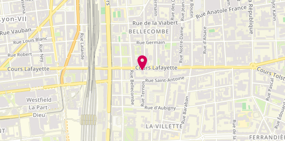 Plan de The R Barber Shop, 252 Cr Lafayette, 69003 Lyon