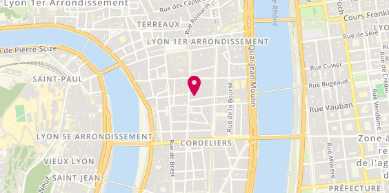 Plan de Red Studio, 3 Rue Neuve, 69001 Lyon