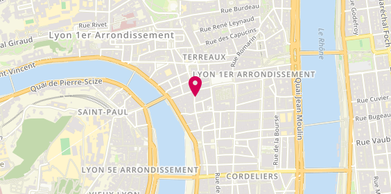 Plan de Gd Coiffure, 9 Rue Lanterne, 69001 Lyon