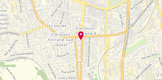 Plan de Mo'Tif, 26 avenue de la Libération, 63000 Clermont-Ferrand