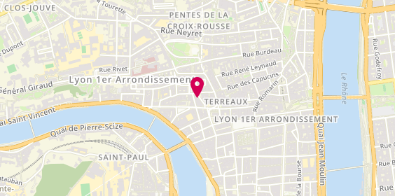 Plan de Second Face, 4 Rue Louis Vitet, 69001 Lyon
