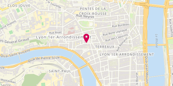Plan de Le Fil de l'âme, 19 Bis Rue Serg Blandan, 69001 Lyon