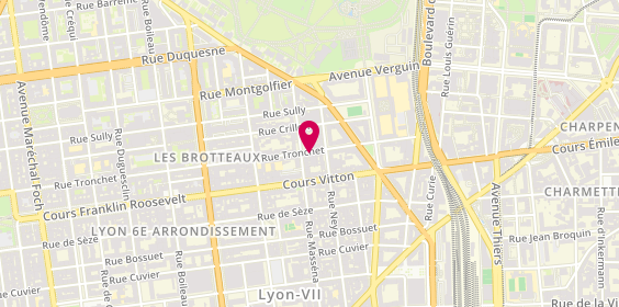 Plan de Norgil, 104 Rue Tronchet, 69006 Lyon