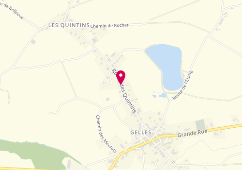 Plan de Laura Coif', Le Bourg, 63740 Gelles