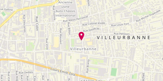 Plan de Lorenz, 78 Rue Edouard Vaillant, 69100 Villeurbanne