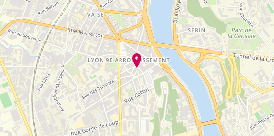 Plan de Street’Hair Barber, 2 Rue du Chapeau Rouge, 69009 Lyon