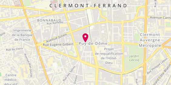 Plan de Marco Donelli, 14 Rue Gonod, 63000 Clermont-Ferrand