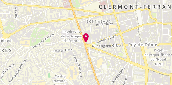Plan de Corinne Bony et Isabelle Grange, 39 Boulevard Duclaux, 63000 Clermont-Ferrand