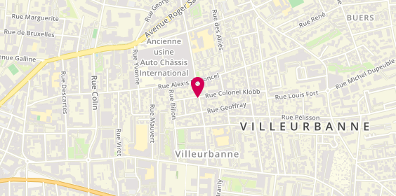 Plan de En Tête À Tête, 56 Rue Edouard Vaillant, 69100 Villeurbanne