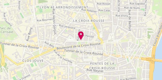 Plan de Olga la Nouvelle, 131 Boulevard de la Croix-Rousse, 69004 Lyon