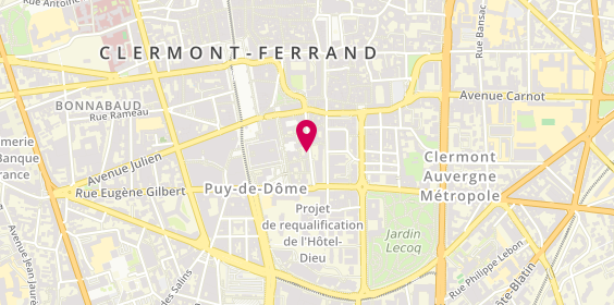 Plan de Unyted, 26 Rue Georges Clemenceau, 63000 Clermont-Ferrand