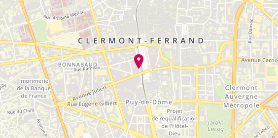 Plan de La Suite Arnaud Coiffeur, 46 place de Jaude 3ème Étage, 63000 Clermont-Ferrand