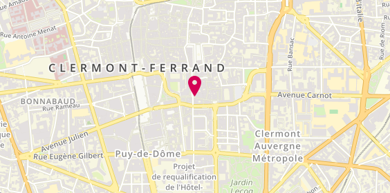 Plan de L'Homme Vu Par Charlotte, 20 Rue Saint Esprit, 63000 Clermont-Ferrand