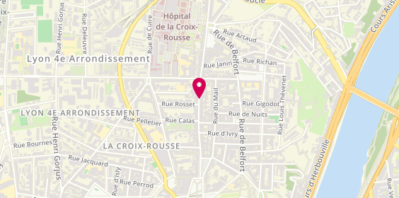 Plan de Coiffure du Monde, 44 Grande Rue Croix Rousse, 69004 Lyon