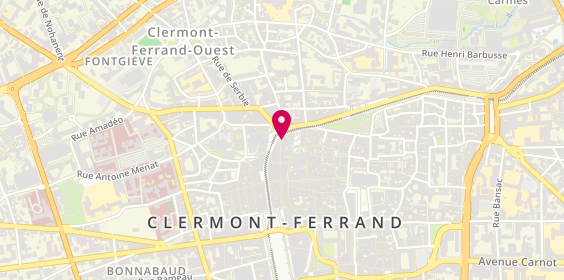 Plan de Les Coiffeurs 2, 3 Rue du 11 Novembre, 63000 Clermont-Ferrand
