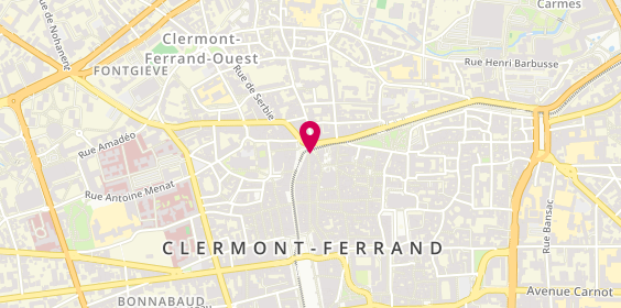 Plan de Dôme Coiffure, 1 Rue du 11 Novembre, 63000 Clermont-Ferrand