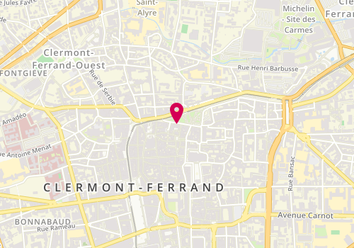 Plan de HAIR'M Coiffure, 15 Rue Saint-Hérem, 63000 Clermont-Ferrand