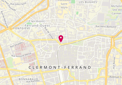 Plan de Attractifs, 3 Rue Sainte-Claire, 63000 Clermont-Ferrand