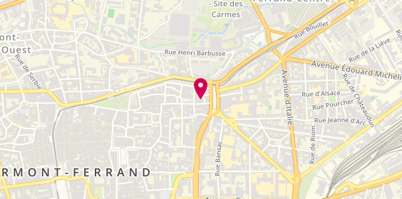 Plan de Relooking Coiffure Patrick Lemoyne, 69 Rue du Port, 63000 Clermont-Ferrand