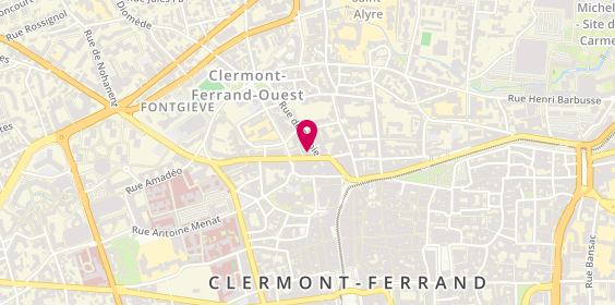 Plan de Torihaircut, 22 Rue Fontgieve, 63000 Clermont-Ferrand