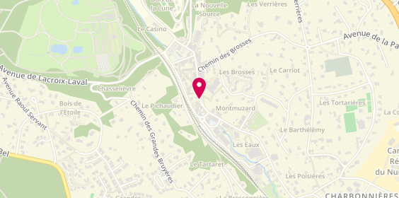 Plan de Ambre Coiffure, 26 Avenue General de Gaulle, 69260 Charbonnières-les-Bains
