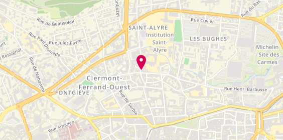 Plan de LM Creation Coiffure, 34 Rue Saint-Alyre, 63000 Clermont-Ferrand