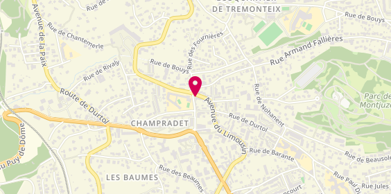 Plan de BEAL Laurence, 69 avenue du Limousin, 63100 Clermont-Ferrand